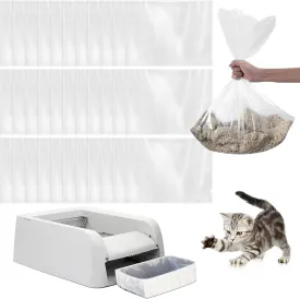 30 Count Litter Box Bags Liners Compatible With Petsafe Self-Cleaning Cat Litter Box, Easy Clean & Replaceable Waste Bag