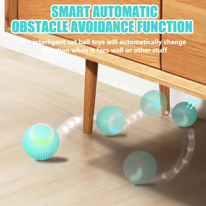 Aiitle Electric Self-Rotating Cat Ball Toy
