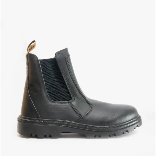 Amblers Safety FS129 Mens Leather Safety Dealer Boots Black