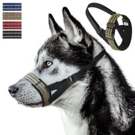 Anti-Biting Reflective Big Dog Muzzle – Secure & Comfortable Fit