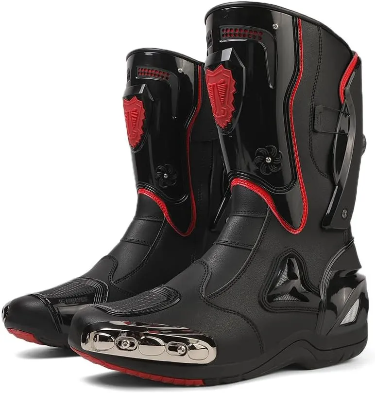 Anti-Slip Sport Motorcycle Riding Boots