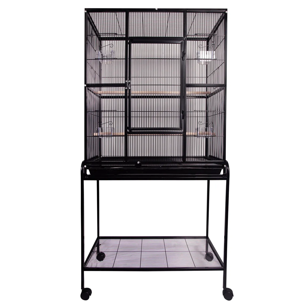 Avi One 604 Square Black Bird Cage