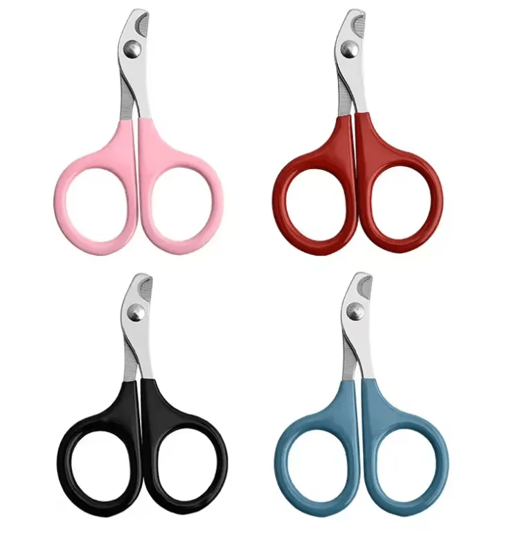 Cat & Dog Nail Scissors - Professional Nail Clippers & Toe Claw Trimmer for Pets