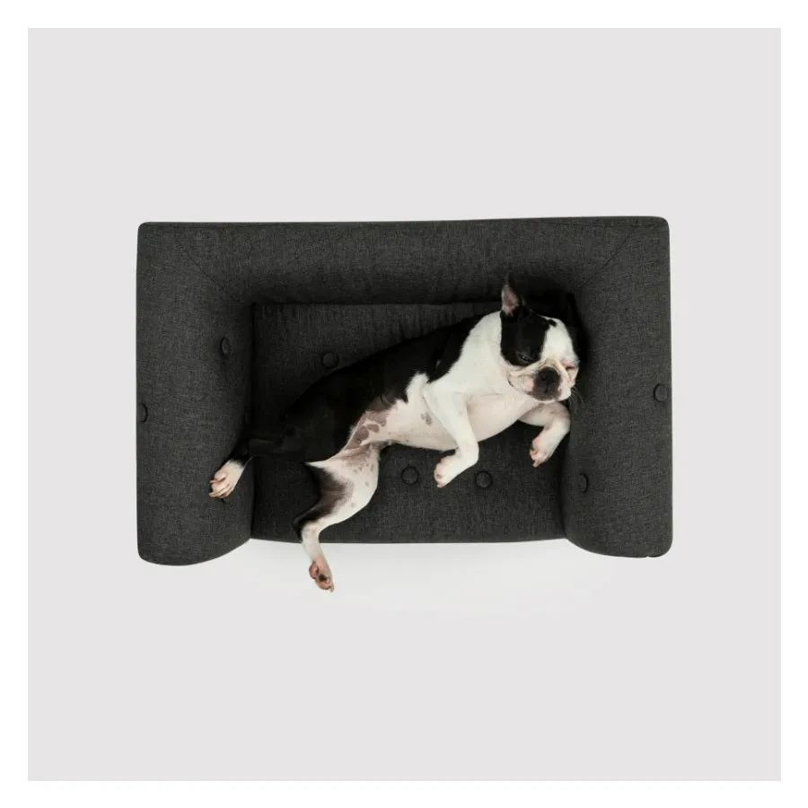 Charlies Luxe Pet Sofa Charcoal