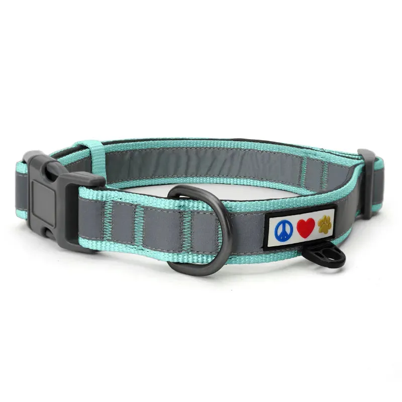 Classic Padded Reflective Dog Collar