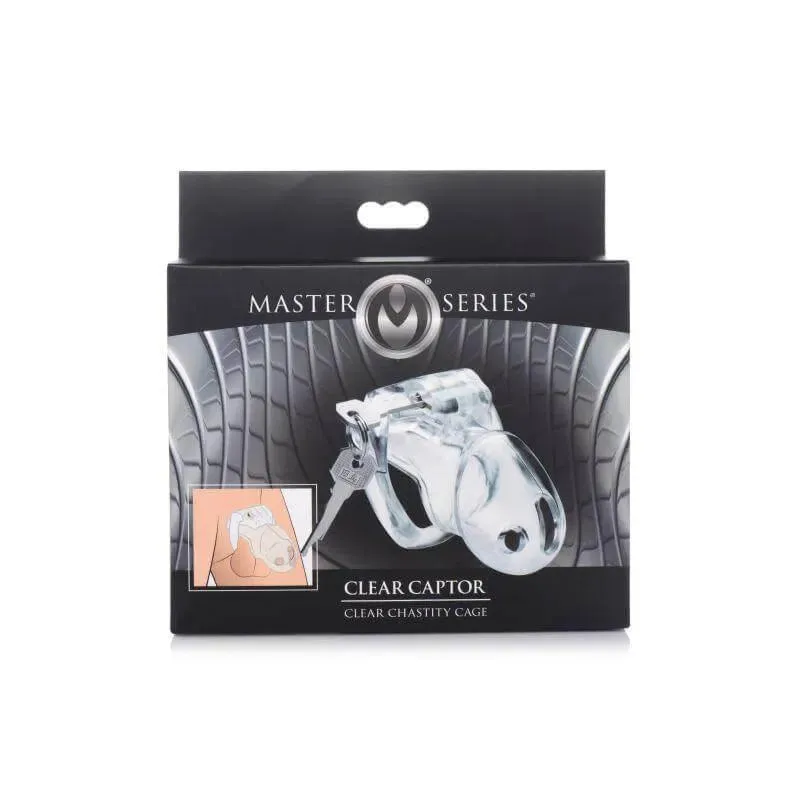 Clear Captor Chastity Cage - Small