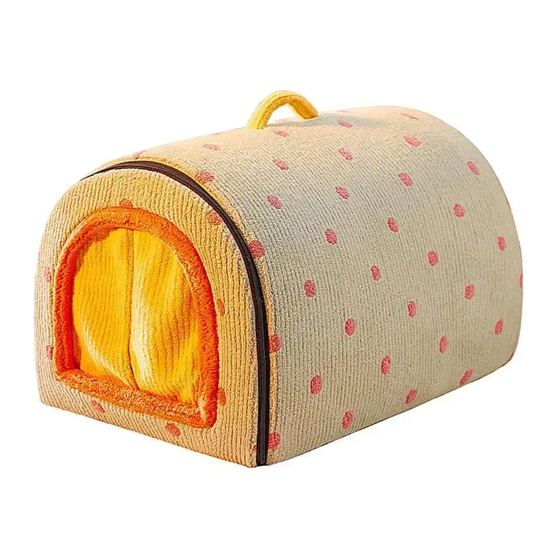 Enclosed Dog Cat Bed House