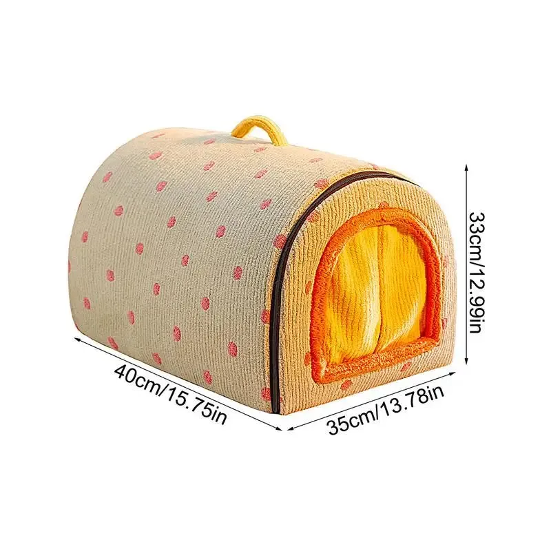 Enclosed Dog Cat Bed House