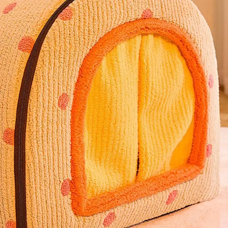 Enclosed Dog Cat Bed House