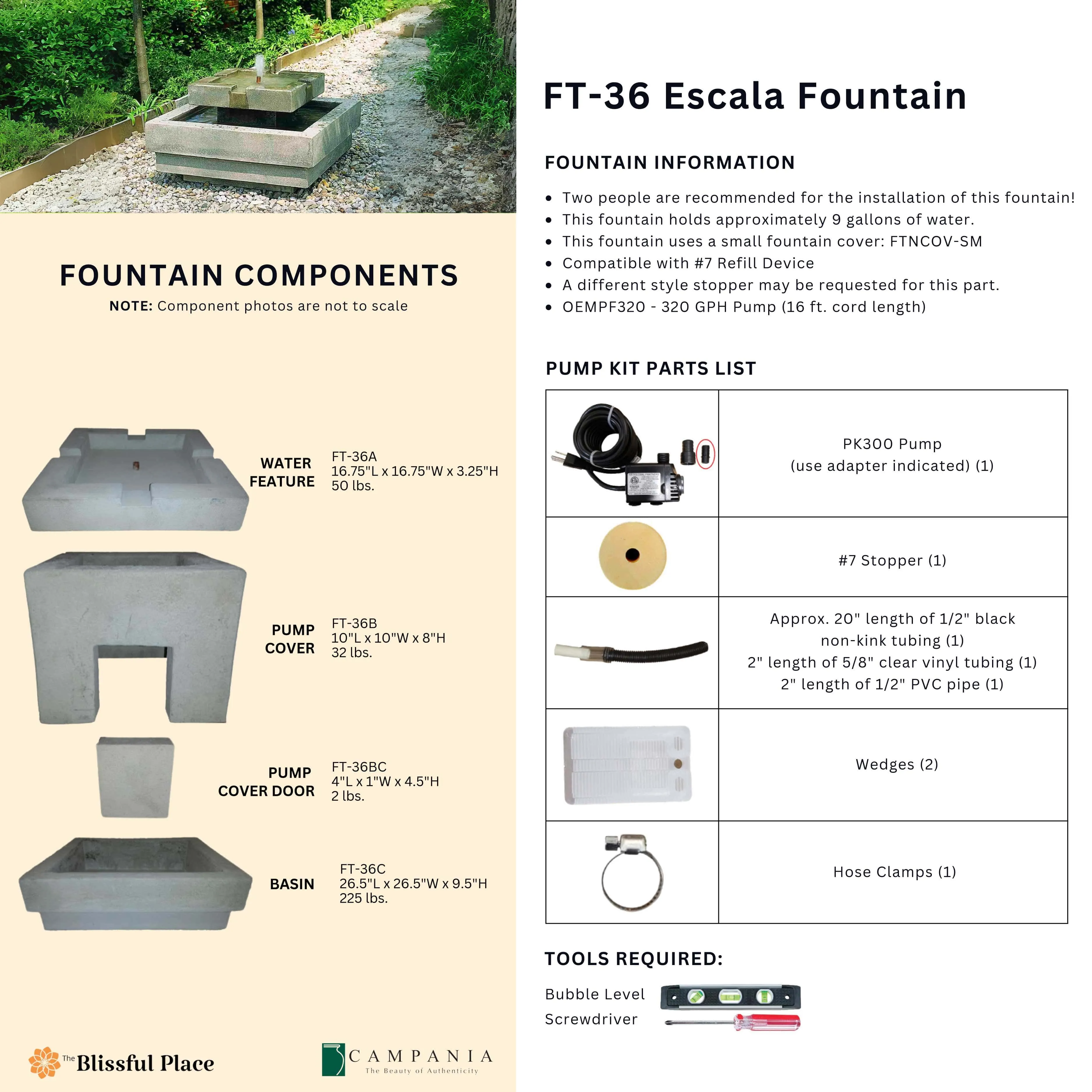 Escala Fountain Campania International