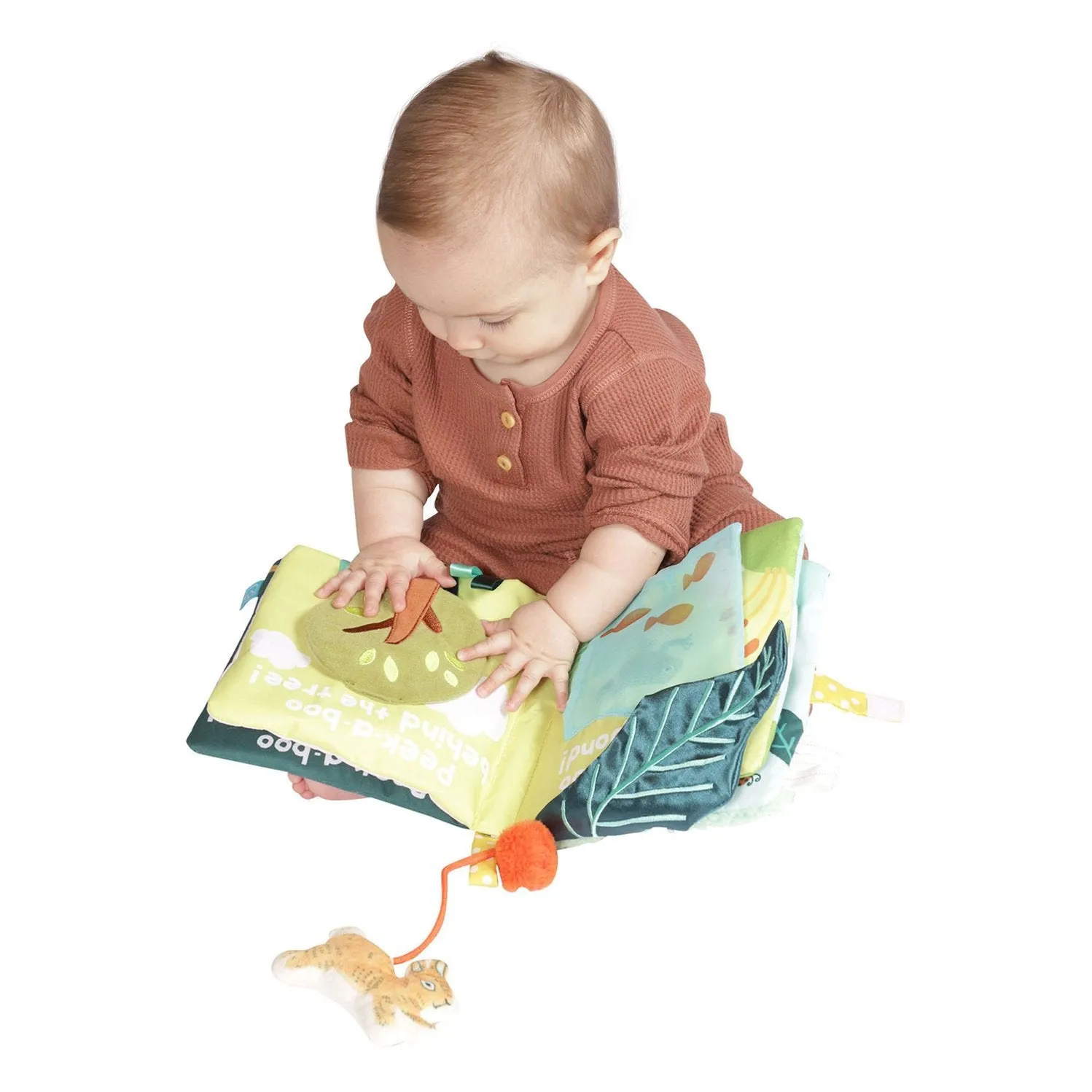 Fairytale Peek-a-boo Soft Book by Manhattan Toy