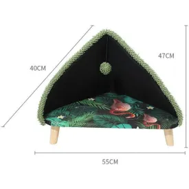Flamingo Triangular Bed 55*40*H47Cm