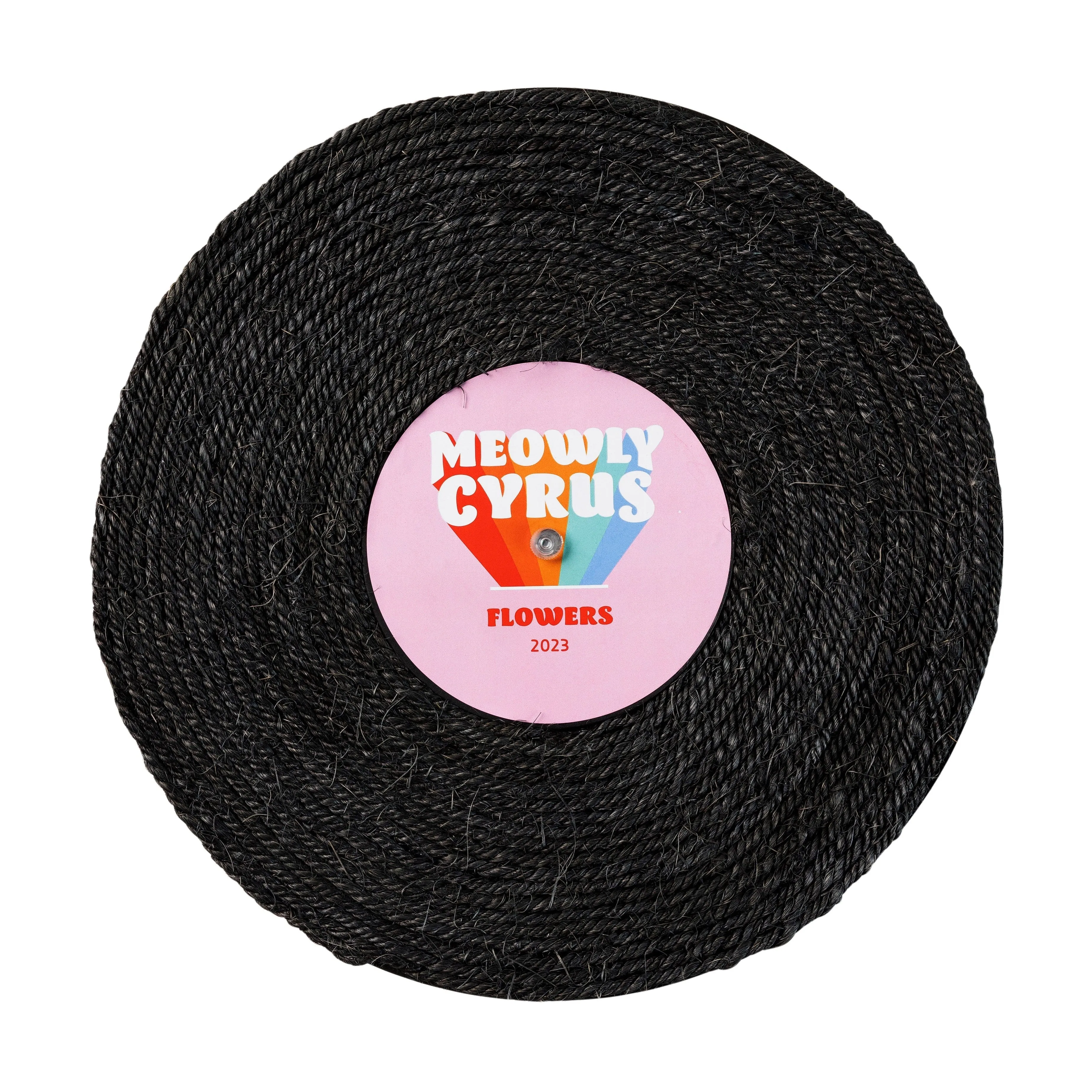 FuzzYard Cat Record Scratcher Meowly Cyrus^^^