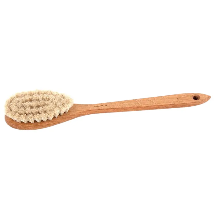 Iris Hantverk Bath Brush Oak Handle With Horsehair Bristles