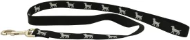 Jeffers Reflective Hound Series Nylon Dog Leash, 1" x 4'