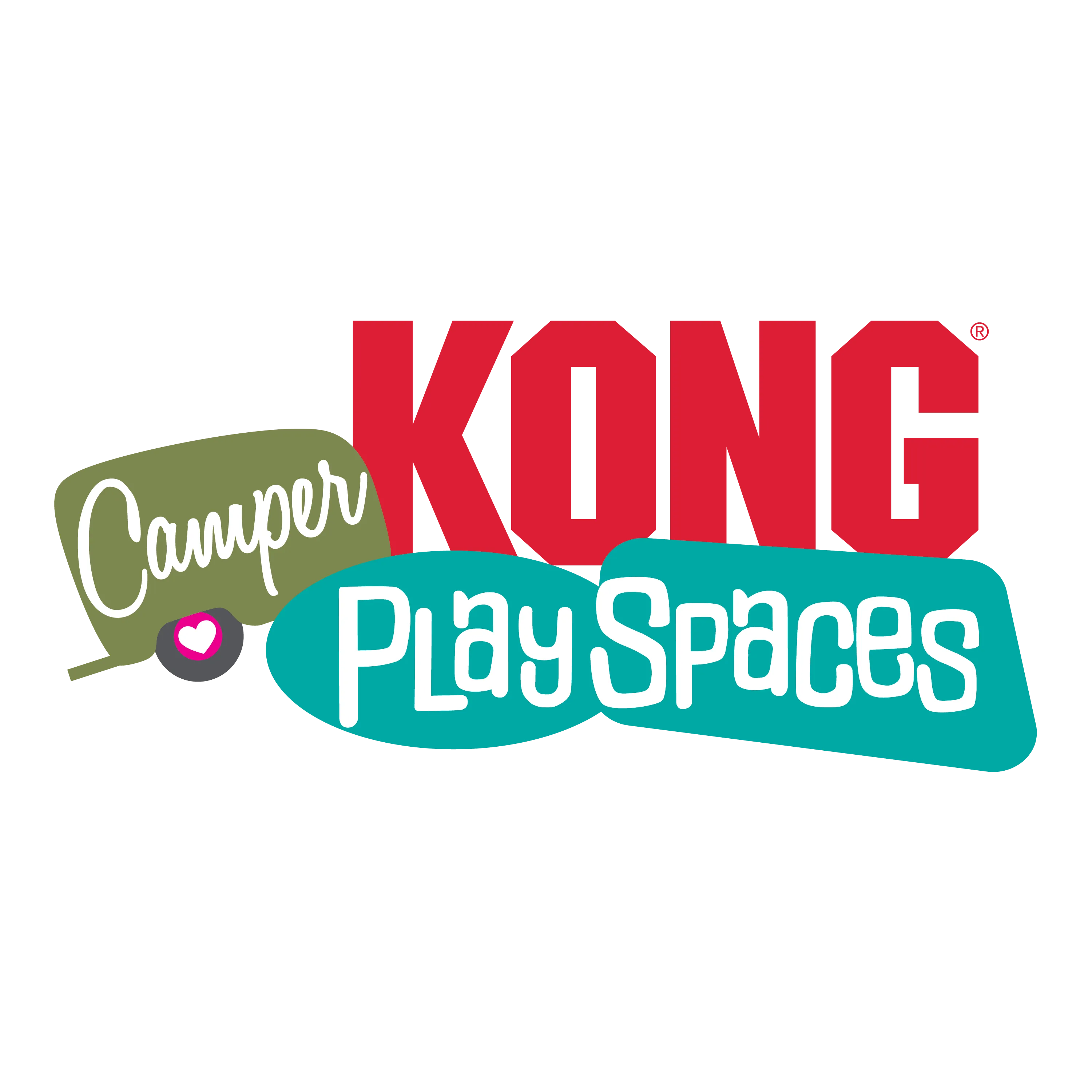 KONG | Cat House Toy | Play Spaces | Pop-Up Tent Camper Cat Hide