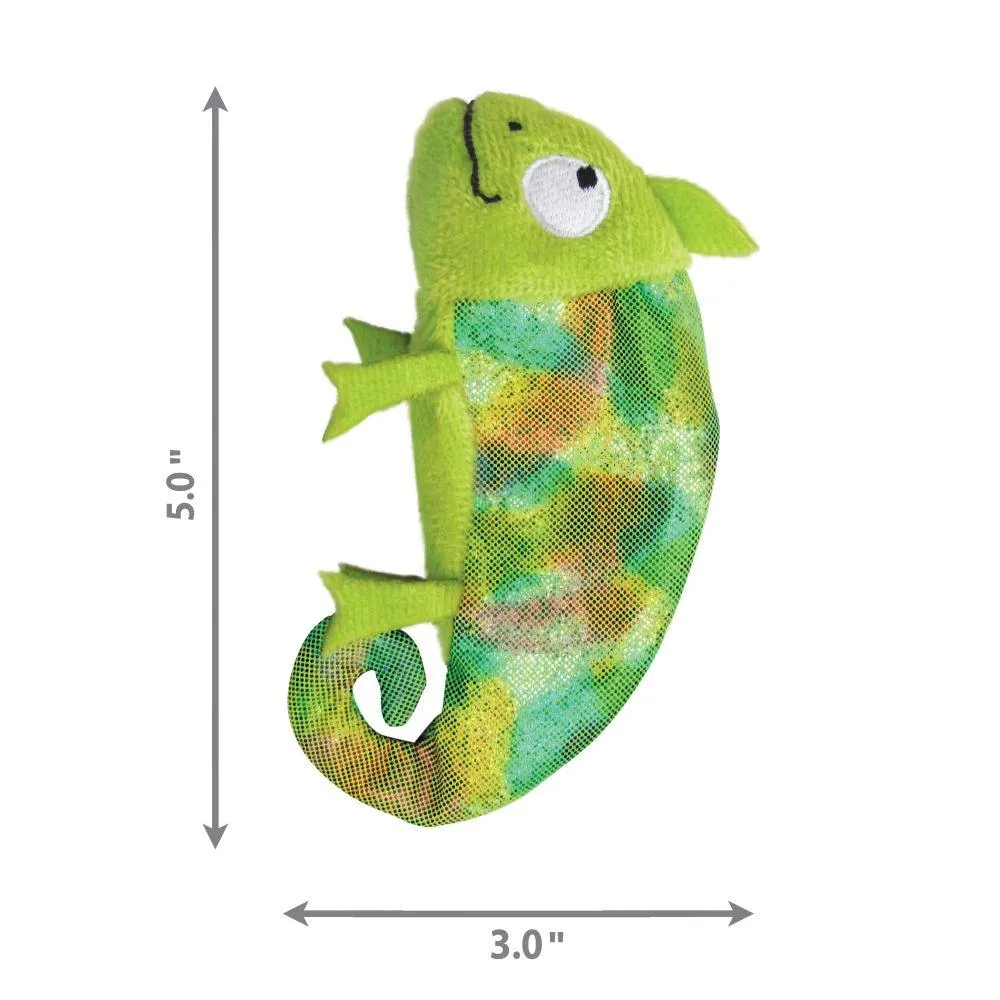 Kong Cat Toy Catnip Refillables Chameleon