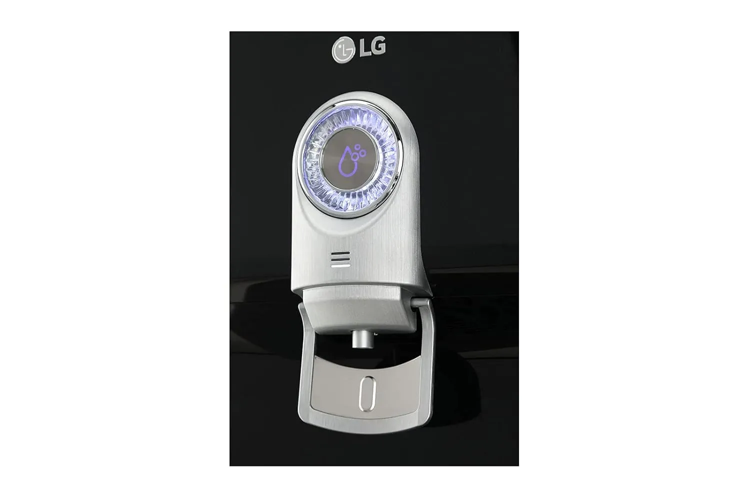 LG WW184EPB 8L RO UV UF Mineral Booster Water Purifier with Stainless Steel Tank, Smart Display, Wall Mount & Countertop Installation (Black)