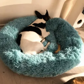 Long Plush Super Soft Dog Bed Pet Kennel