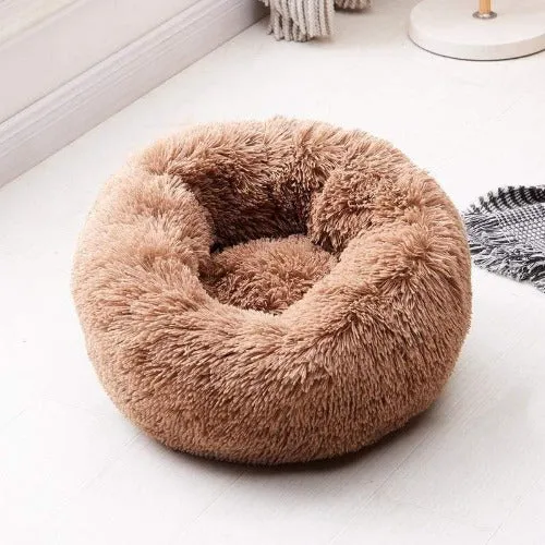 Long Plush Super Soft Dog Bed Pet Kennel