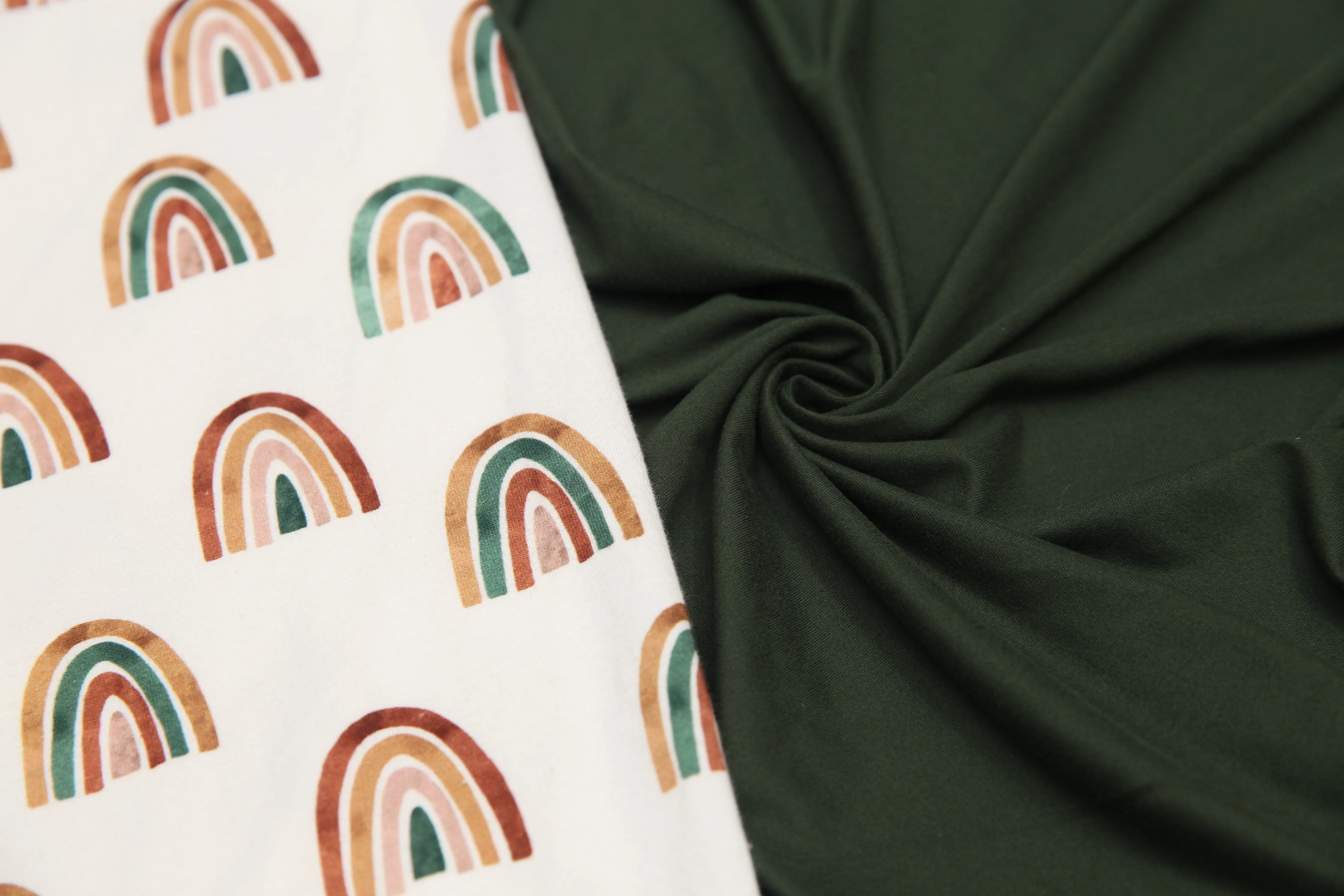 MADE TO ORDER- REVERSIBLE Modern Rainbows- NB Mattress