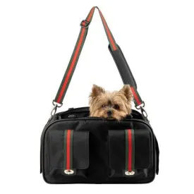 marlee bag  - black with stripe *special order