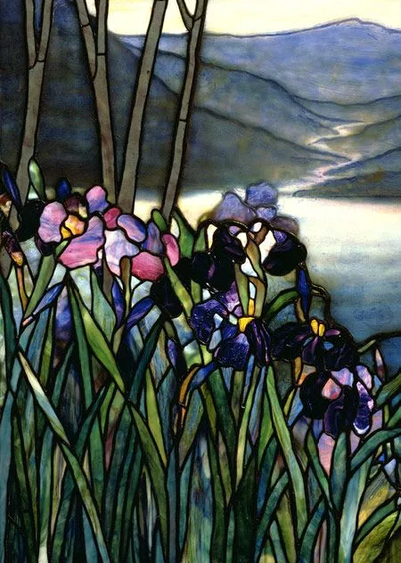Oopera Raincoat - MAGNOLIAS & IRISES BY LOUIS C. TIFFANY - J8839RW-2