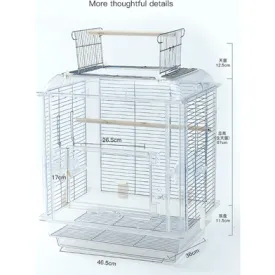 Panorama Birdcage 46X36X67cm