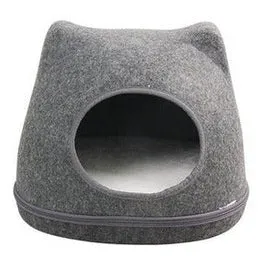 PAWISE  Felt Cat Iglo Grey 40cm