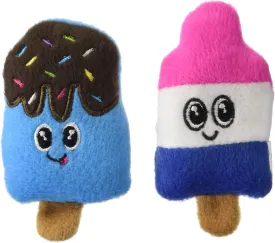 Pet Craft Supply Silly Snacks and Funny Food Crinkle Cuddling Catnip and Silvervine Interactive Cat Toys - Great for Indoor Cats, Kittens; All Breed Sizes