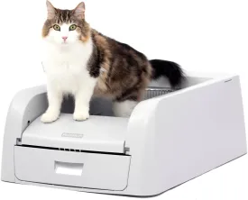 PetSafe ScoopFree Clumping Automatic Litter Box for Clumping Litter, Self Cleaning Cat Litter Box for Single or Multiple Cats, Effective Odor Control, Easy Maintenance