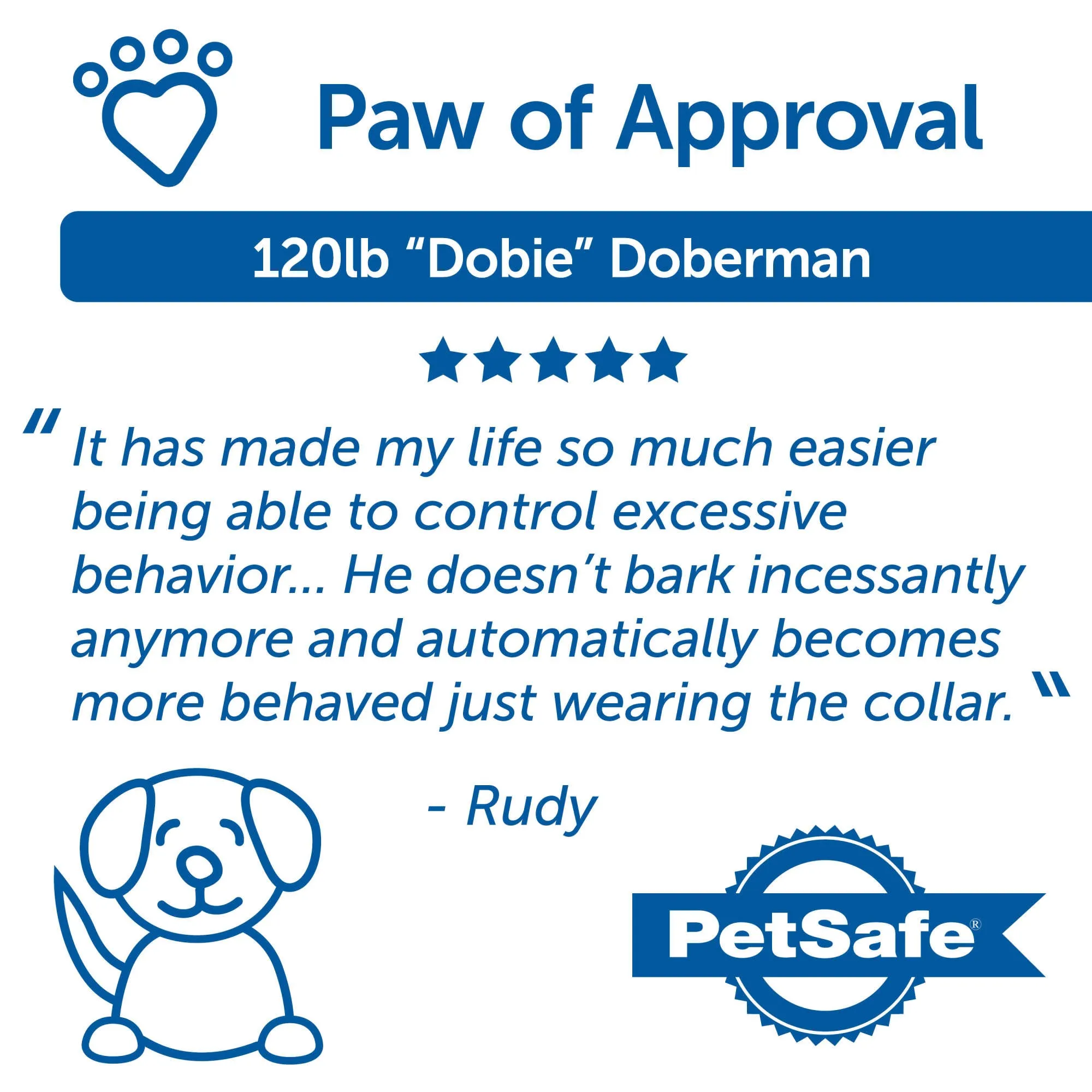 PetSafe SMART DOG Training Collar – Uses Smartphone as Handheld Remote Control – Tone, Vibration, 1-15 Levels of Static Stimulation – Bluetooth Wireless System – All in One Pet Training Solution