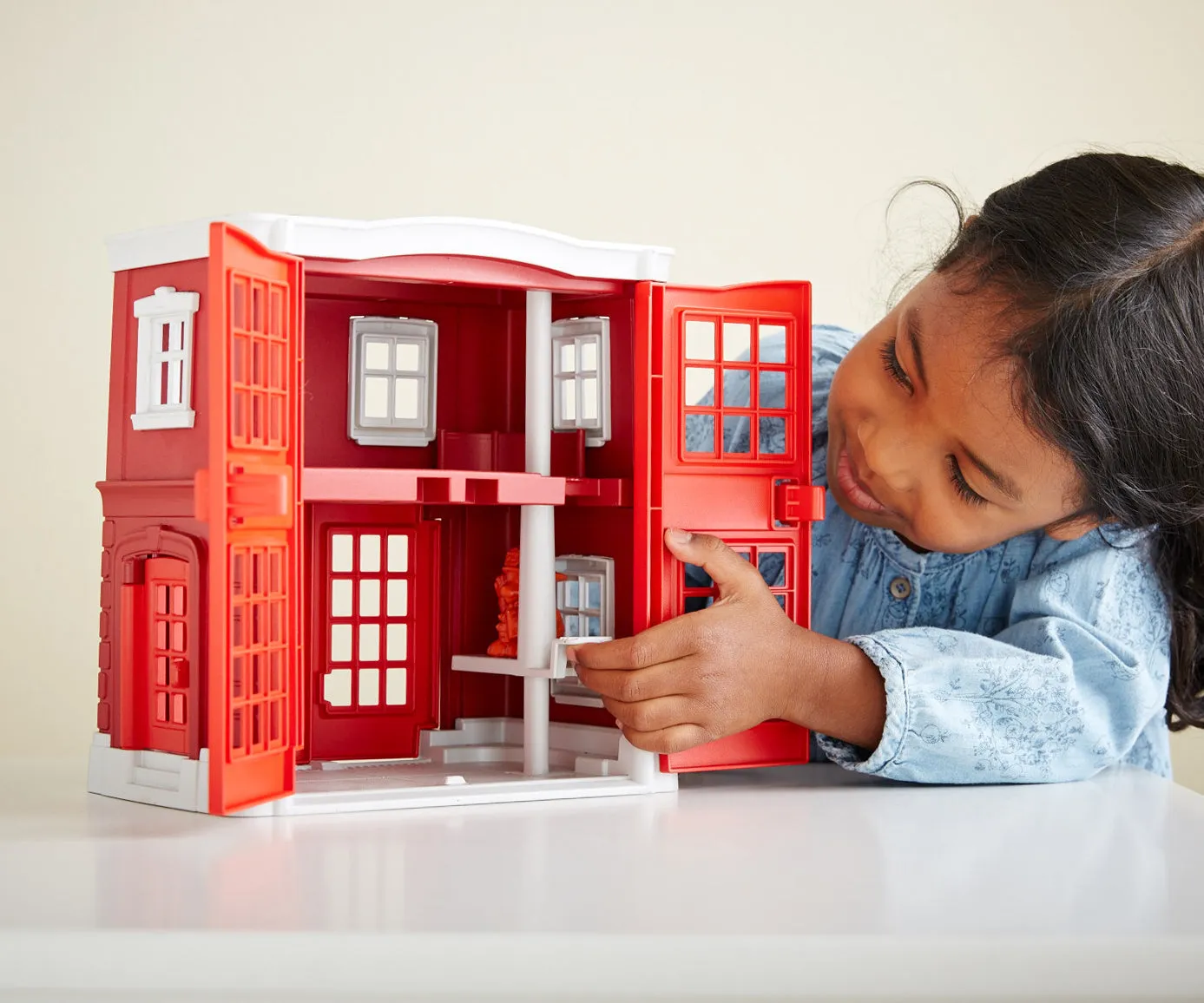 Recycled Fire Station Play Set by Green Toys