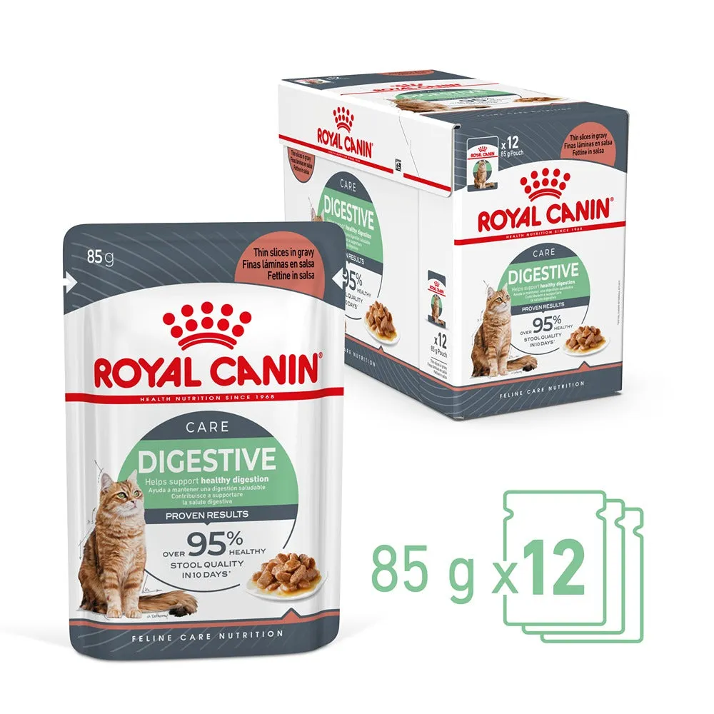Royal Canin Digestive Care Gravy Adult Wet Cat Food 85g
