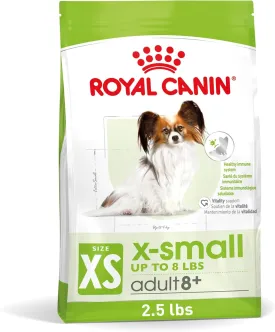 Royal Canin Size Health Nutrition X-Small Adult 8  Dry Dog Food, 2.5 lb bag