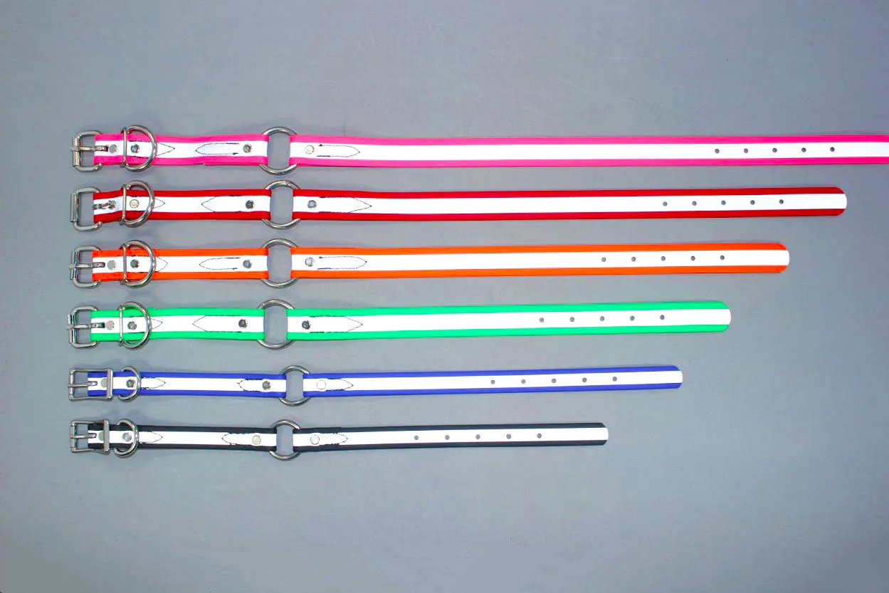 SALE! Closeout BioThane Reflective Sport Collars