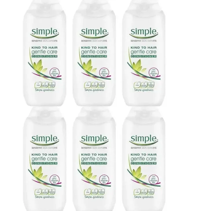 Simple Gentle Care Shampoo 200ml x 6