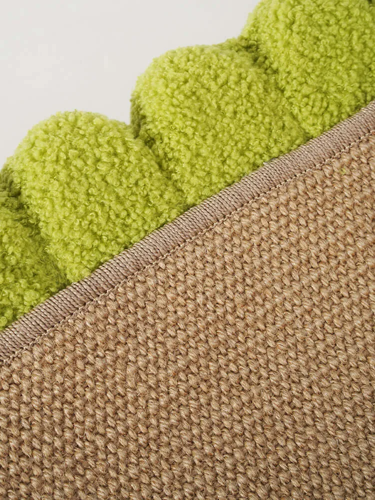 Sisal Cat Bowl Scratcher - Perfect for Scratching and Lounging