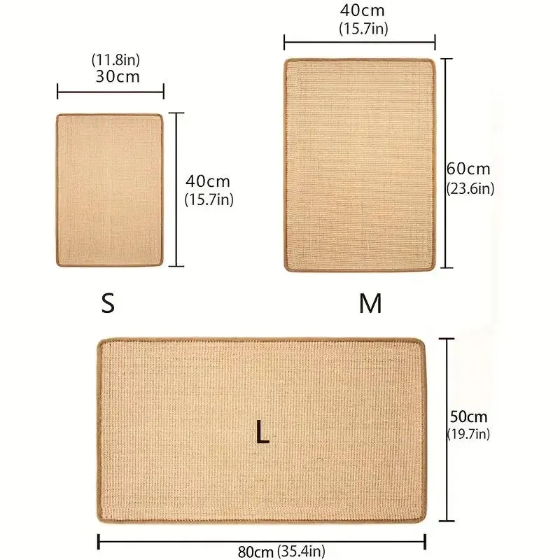 Sisal Cat Scratcher Mat – A Must-Have for Cat Owners