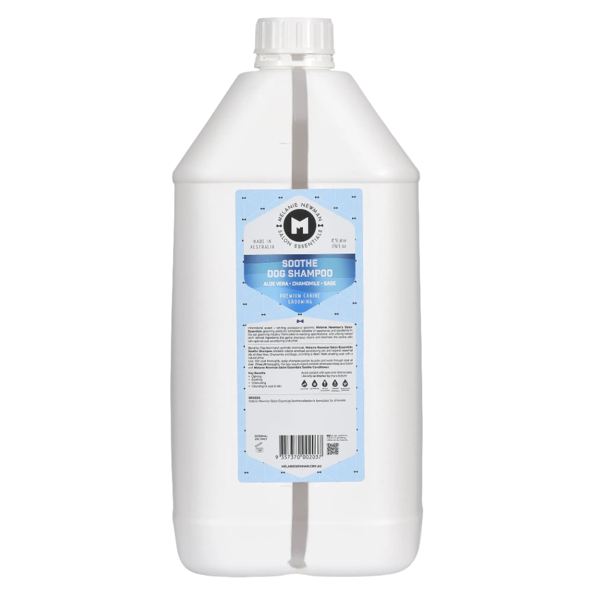Soothe Shampoo 5L by Melanie Newman