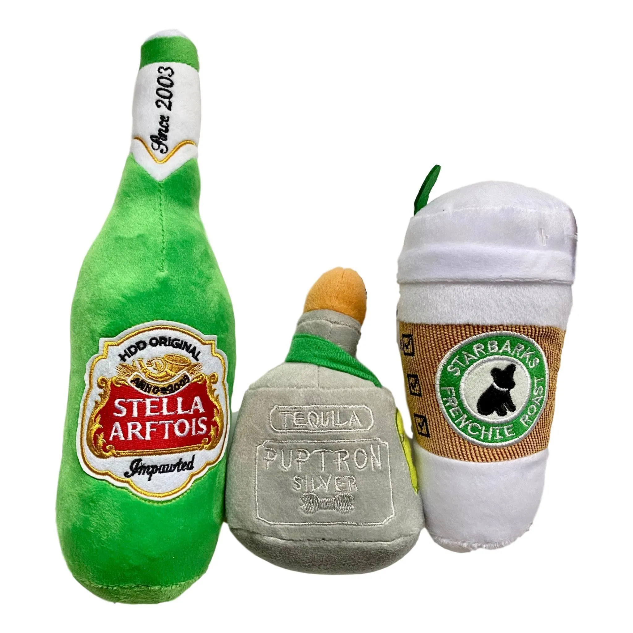 Starbarks Coffee Cup with Lid Dog Toy