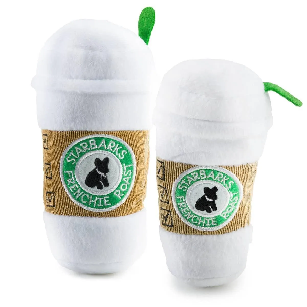 Starbarks Coffee Cup with Lid Dog Toy