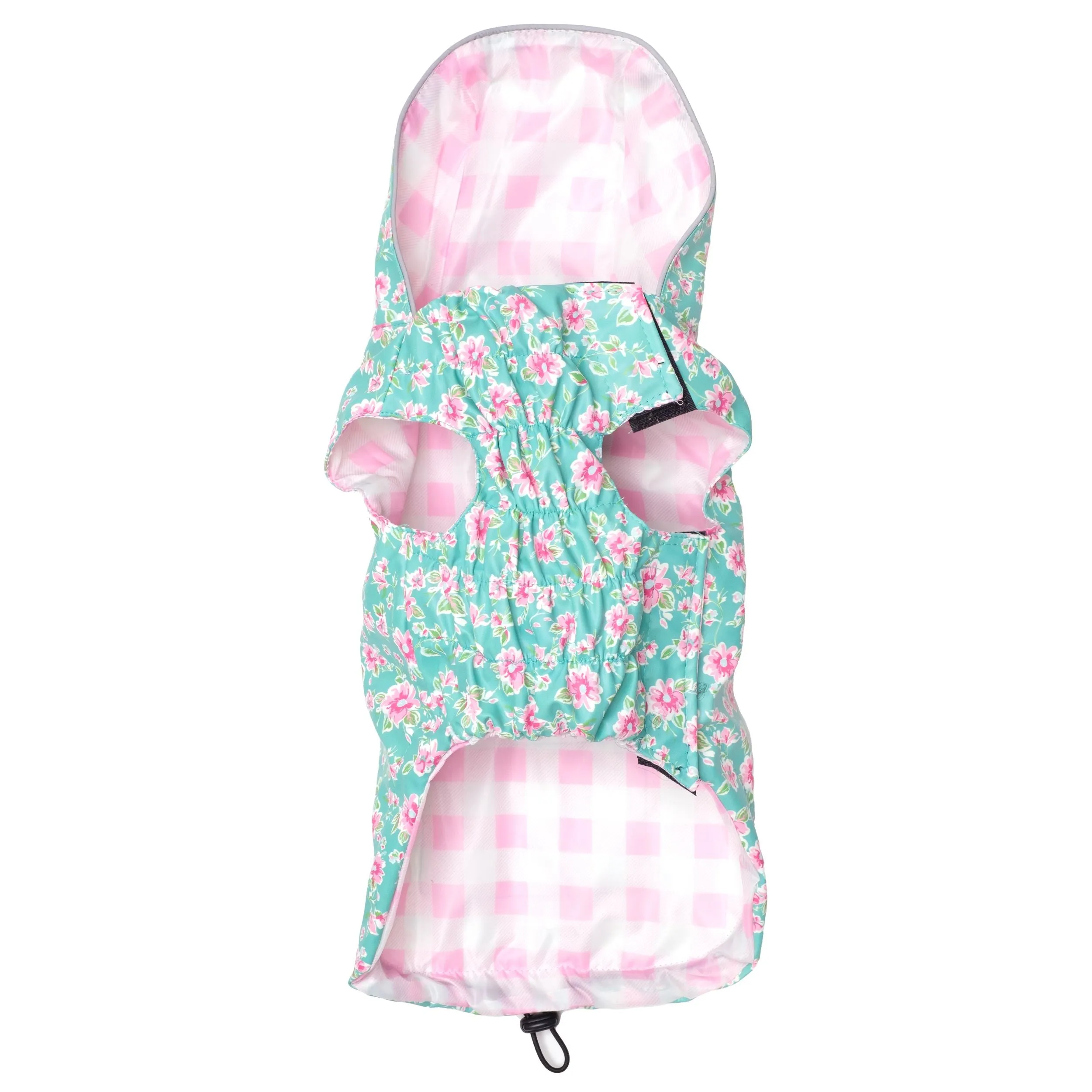 Teal London Raincoat for Dogs