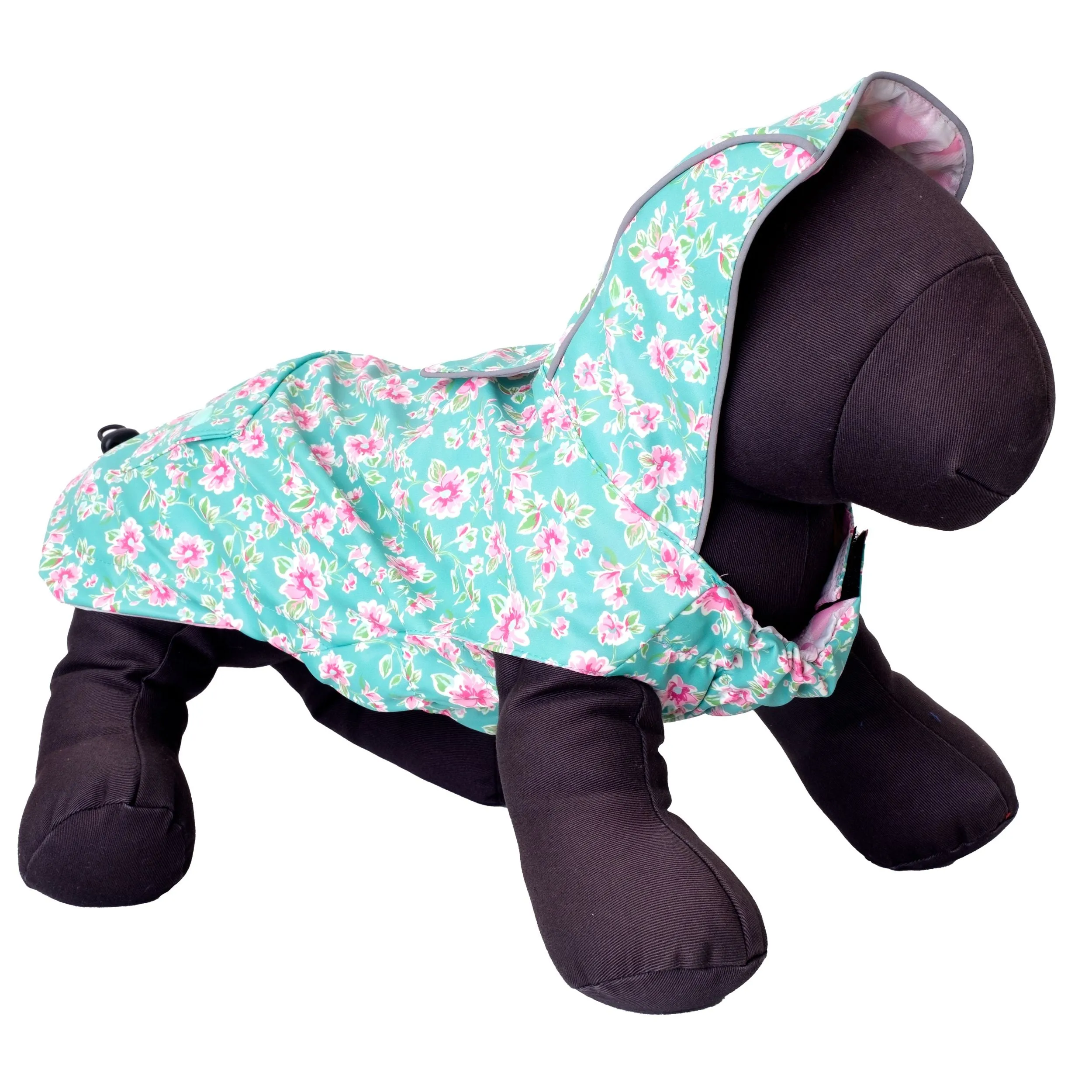 Teal London Raincoat for Dogs