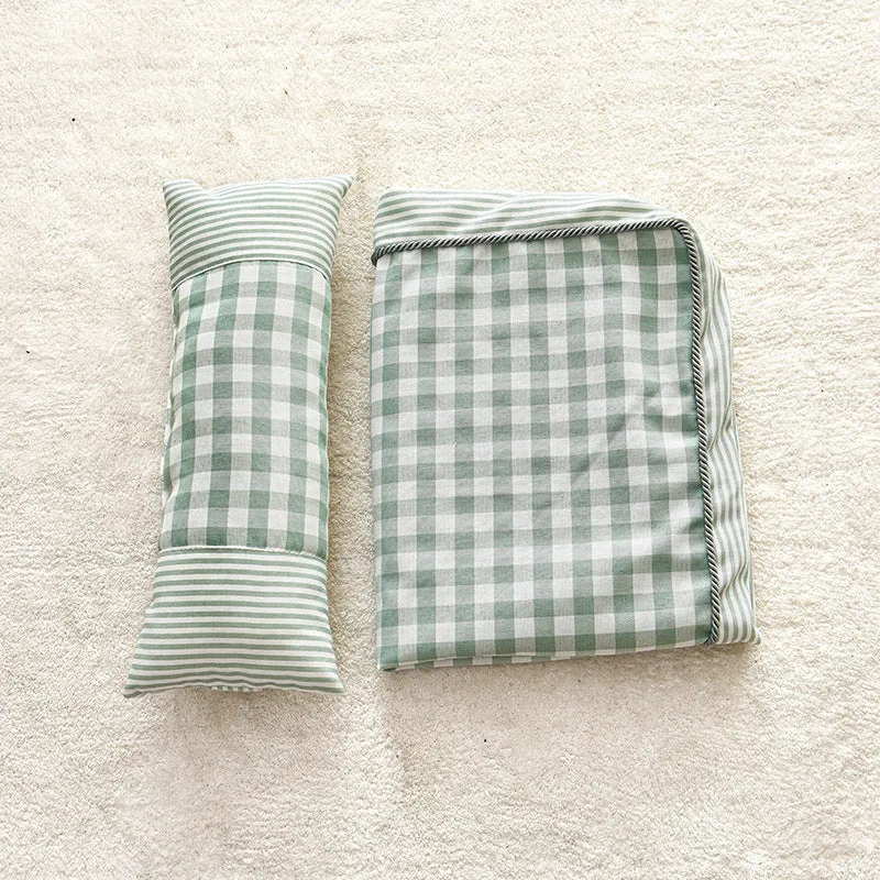 Thick Plaid Pet Mat