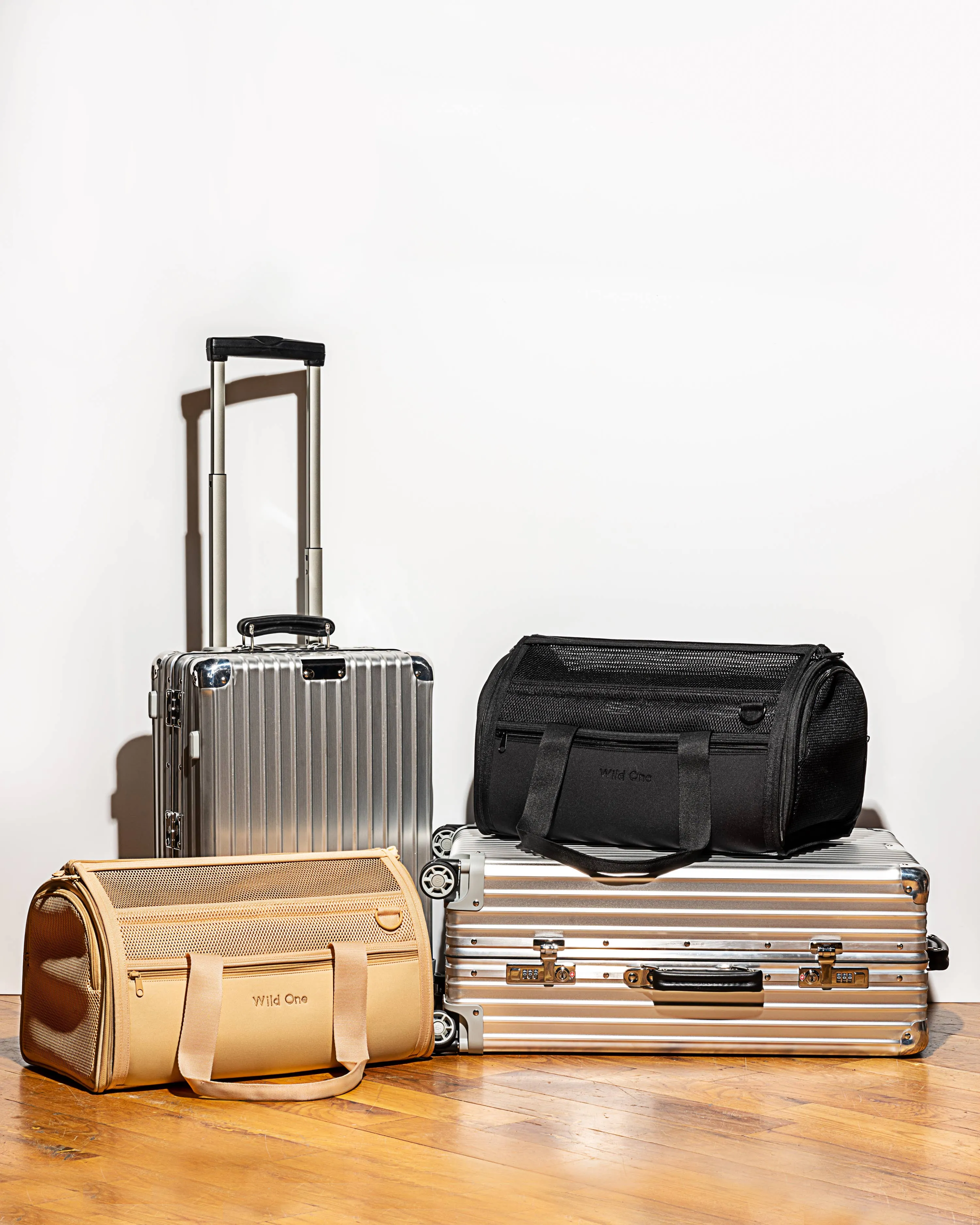 travel carrier - tan