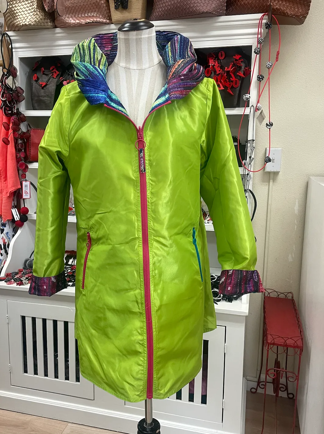UbU Raincoat - Giverney/Lime Green (GILG)