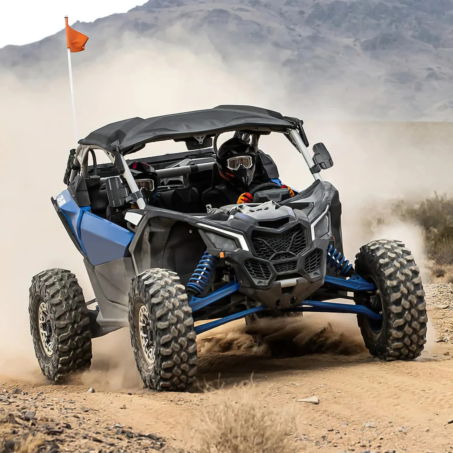 UTV Side Mirrors Universal Fit For 1.6in to 2in Roll Cages