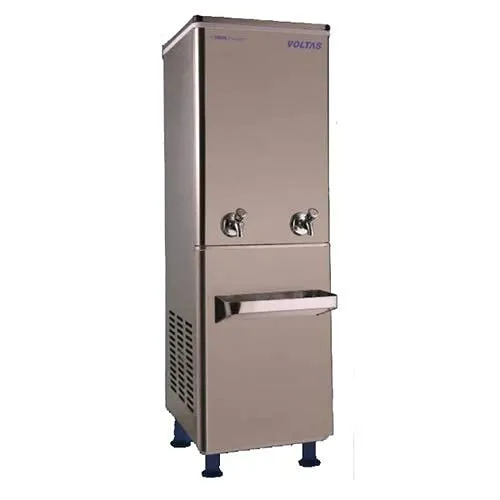 Voltas WC FS 60/80 NP Water Cooler – 80L Storage, 60 LPH Cooling, Normal & Cold Water, R134A, Stainless Steel Front Body